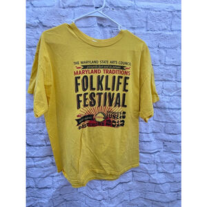 Retro Funky‎ Featival Unique Tee-size xl-, Folklife Festival